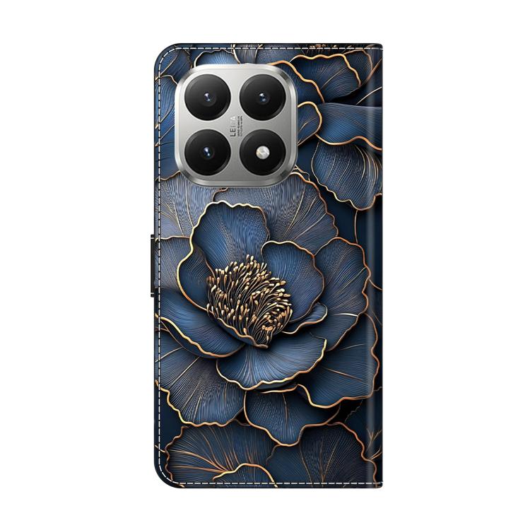 For Xiaomi 15T Crystal-Like Painted Vegan Leather Phone Case