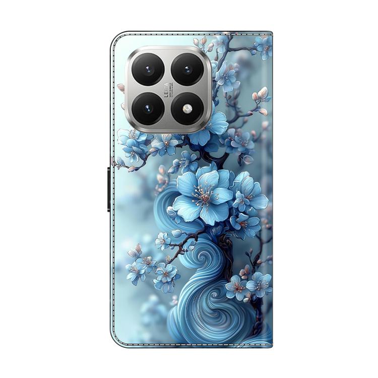 For Xiaomi 15T Crystal-Like Painted Vegan Leather Phone Case