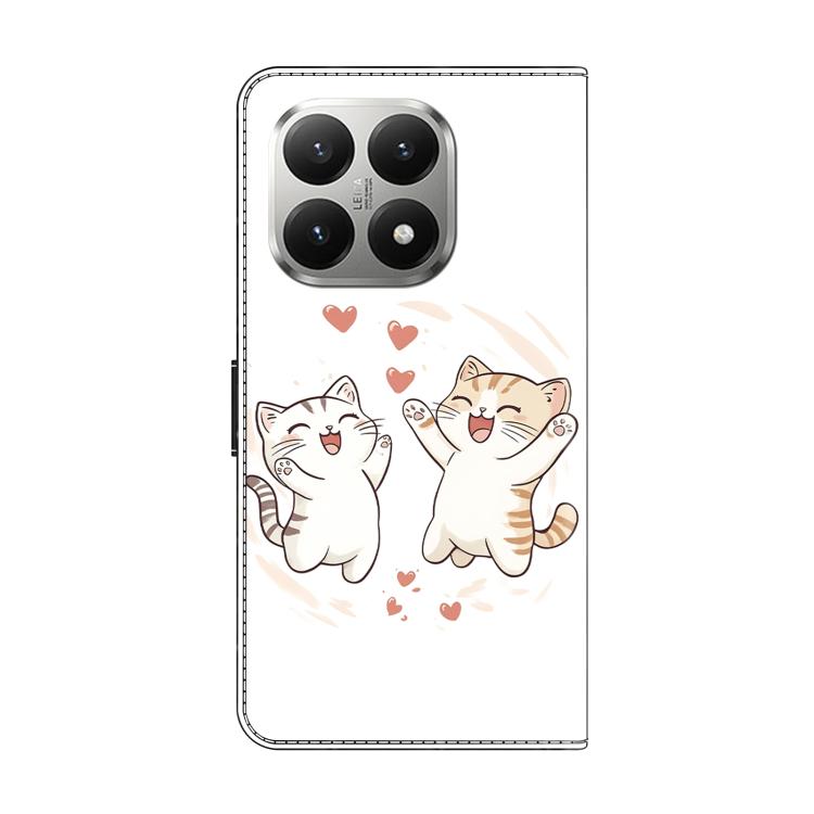 For Xiaomi 15T Crystal-Like Painted Vegan Leather Phone Case