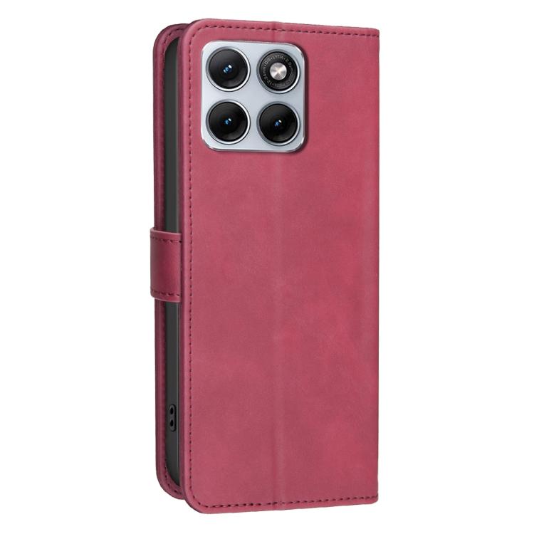 For Motorola Edge 70 Fusion 5G Solid Color Calfskin Texture RFID Vegan Leather Phone Case