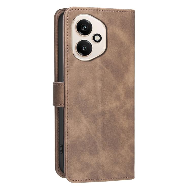 For Honor 400 Global 156.5mm Solid Color Calfskin Texture RFID Vegan Leather Phone Case