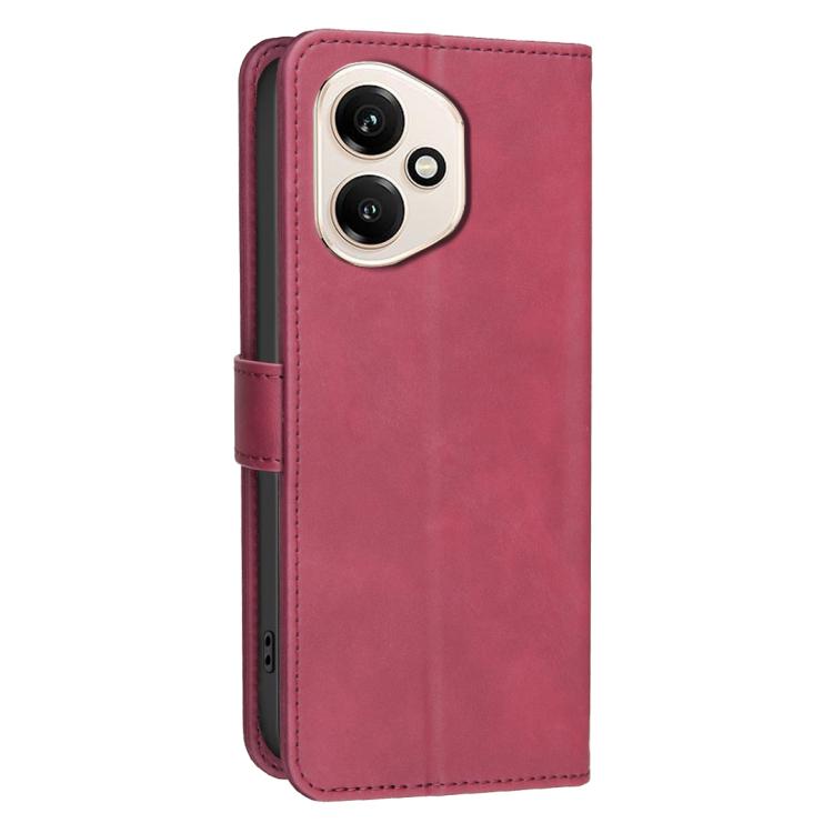 For Honor 400 Global 156.5mm Solid Color Calfskin Texture RFID Vegan Leather Phone Case