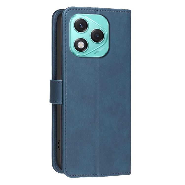 For Honor 400 Lite Global Solid Color Calfskin Texture RFID Vegan Leather Phone Case