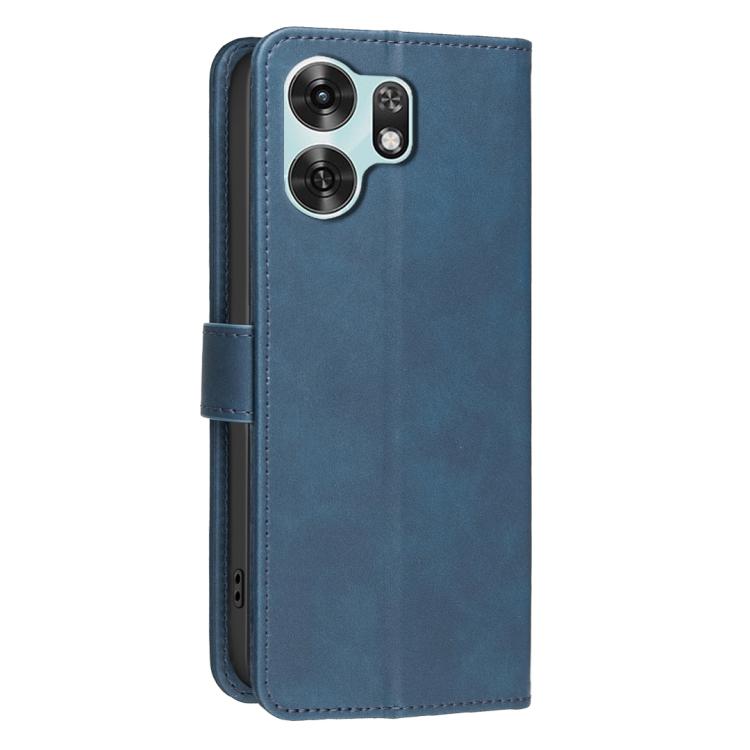 For Honor X6d 5G Solid Color Calfskin Texture RFID Vegan Leather Phone Case