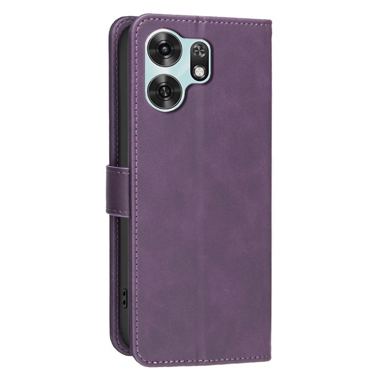 For Honor X6d 5G Solid Color Calfskin Texture RFID Vegan Leather Phone Case