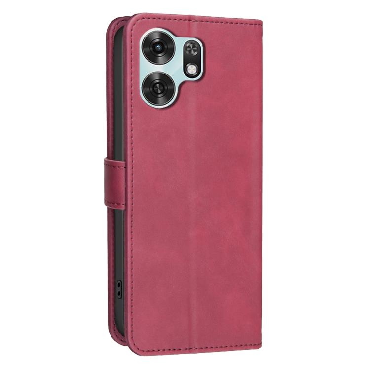 For Honor X6d 5G Solid Color Calfskin Texture RFID Vegan Leather Phone Case