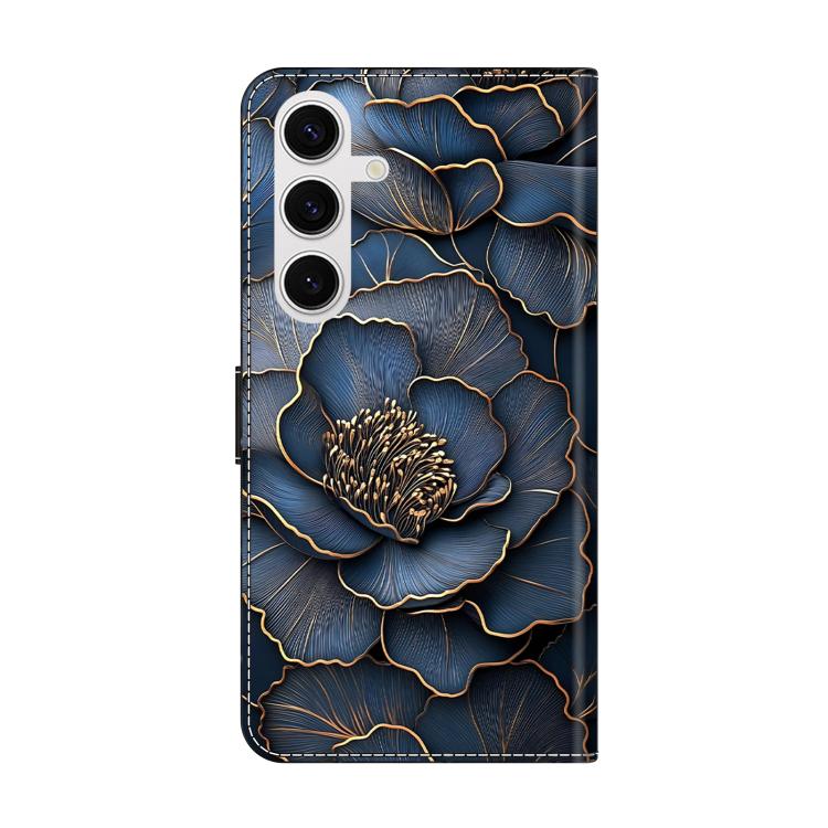 For Samsung Galaxy S26+ 5G Crystal-Like Painted Vegan Leather Phone Case