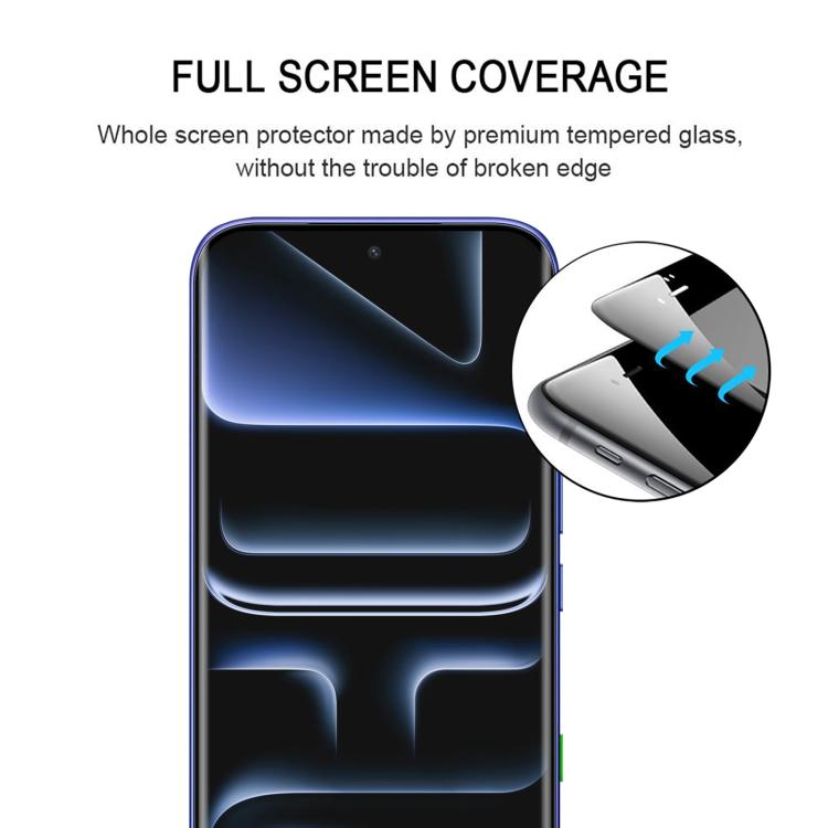 For Infinix Note Edge 5G 25pcs 3D Curved Edge Full Screen Tempered Glass Film - Black