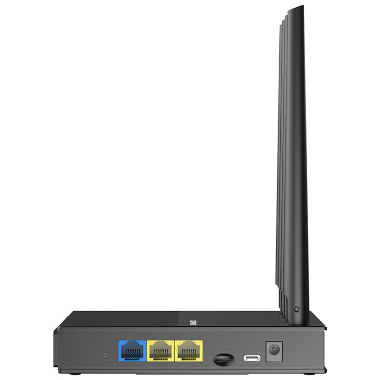 COMFAST CF-E13 Portable 4G SIM to Ethernet / WiFi Router, Plug:EU Plug - Black