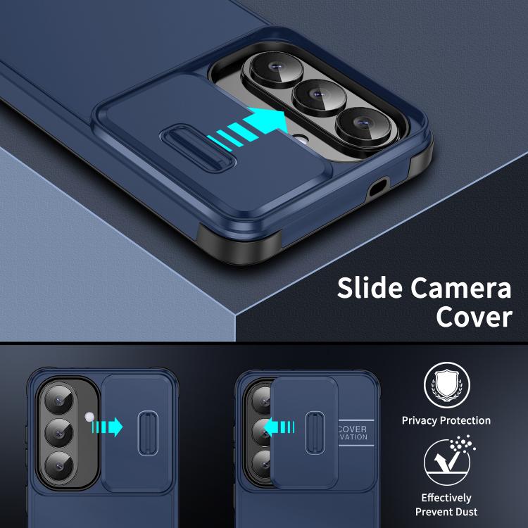 For Samsung Galaxy S26+ 5G Sliding Camshield TPU + PC Phone Case