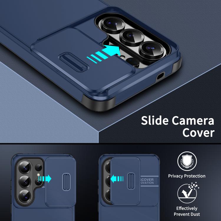 For Samsung Galaxy S26 Ultra 5G Sliding Camshield TPU + PC Phone Case