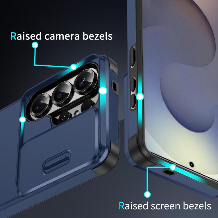 For Samsung Galaxy S26 Ultra 5G Sliding Camshield TPU + PC Phone Case