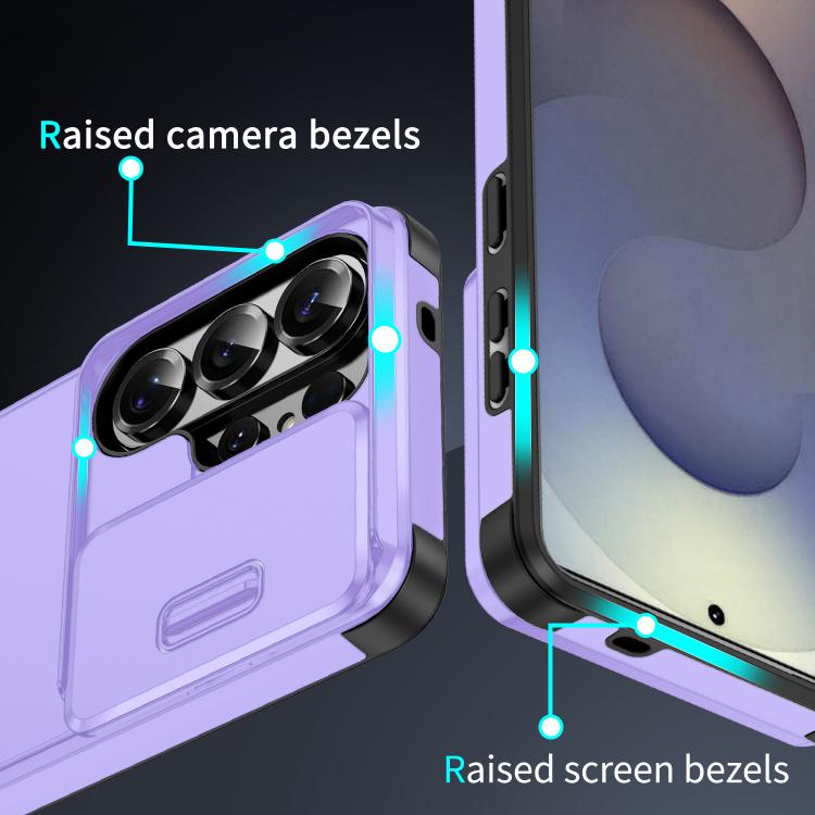 For Samsung Galaxy S26 Ultra 5G Sliding Camshield TPU + PC Phone Case