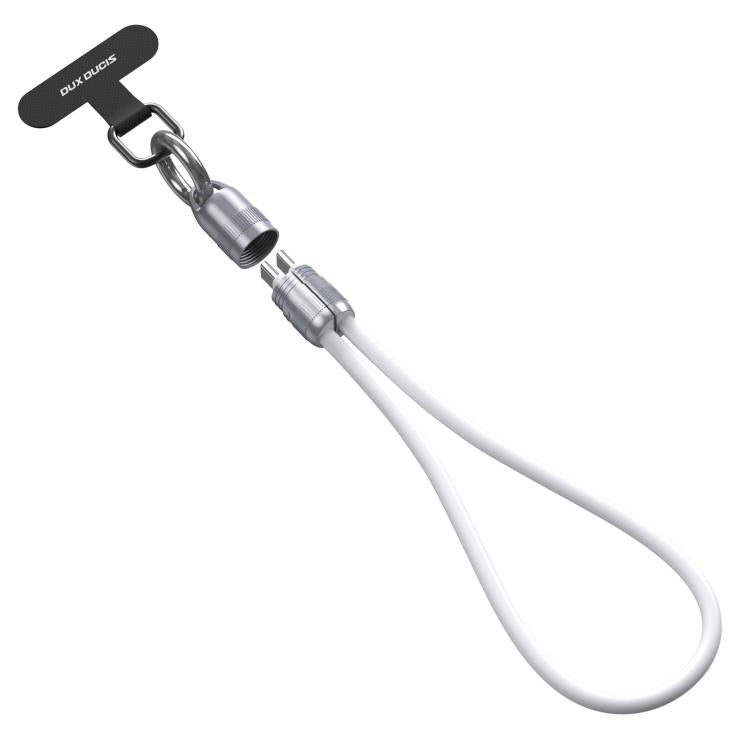 DUX DUCIS LCBA Series 60W Type-C to Type-C Lanyard Fast Charging Data Cable, Length: 30cm