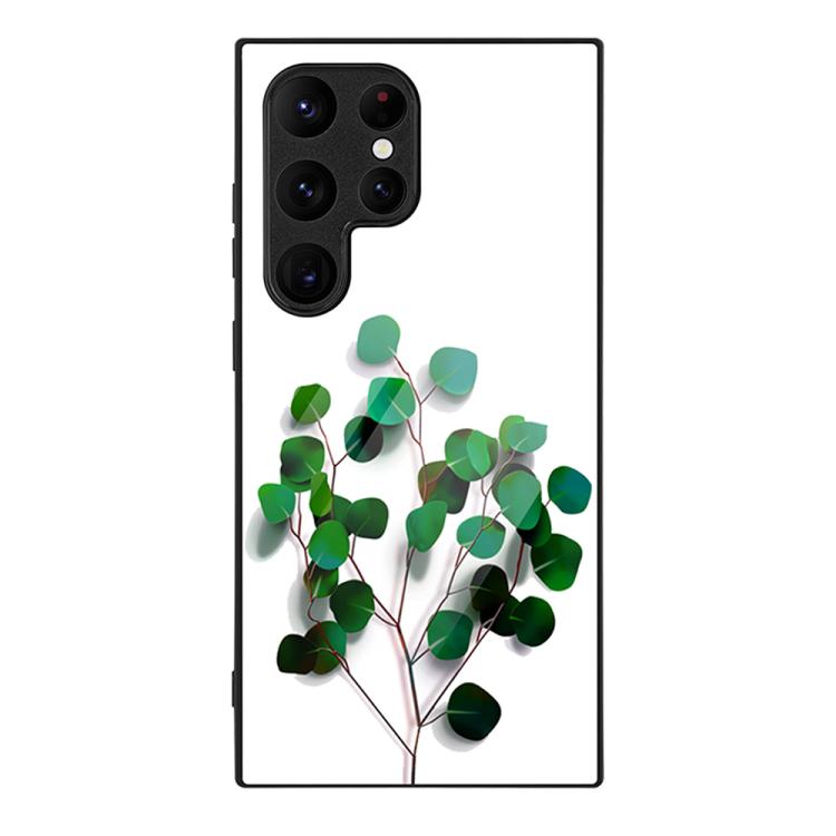 For Samsung Galaxy S26 Ultra 5G Colorful Painted Glass Phone Case