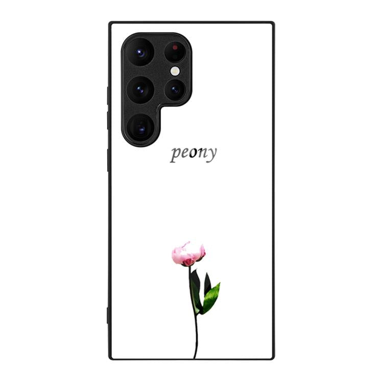 For Samsung Galaxy S26 Ultra 5G Colorful Painted Glass Phone Case