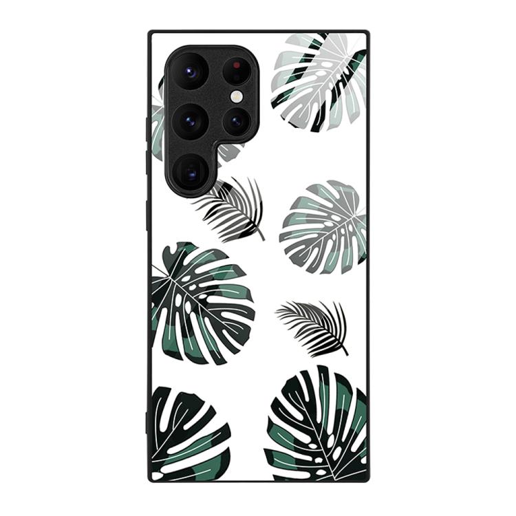For Samsung Galaxy S26 Ultra 5G Colorful Painted Glass Phone Case