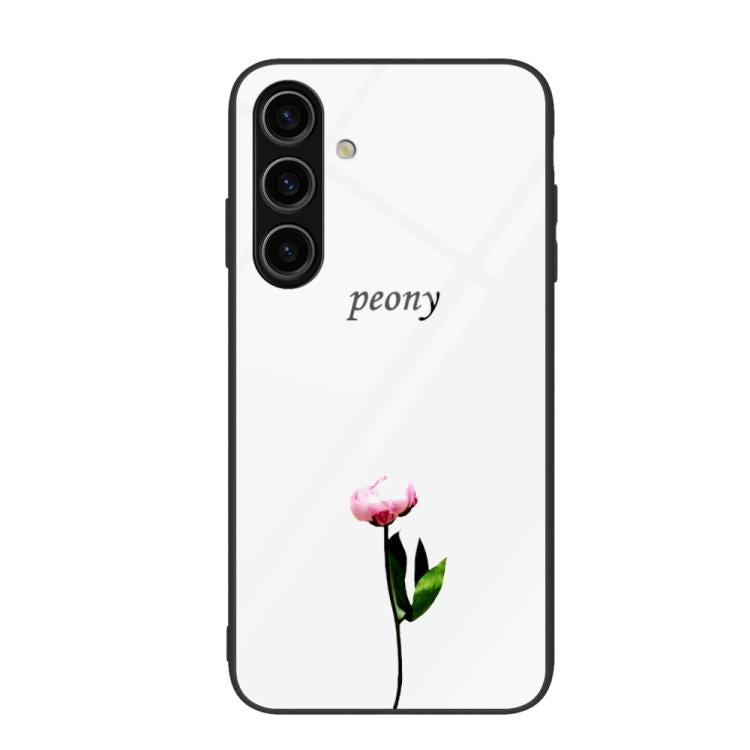 For Samsung Galaxy S26+ 5G Colorful Painted Glass Phone Case
