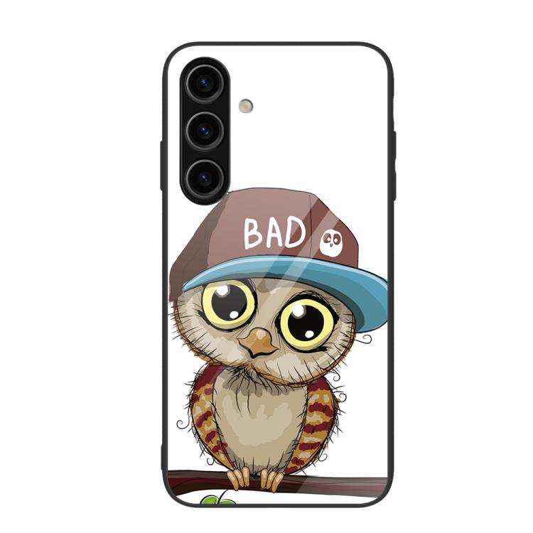 For Samsung Galaxy S26+ 5G Colorful Painted Glass Phone Case