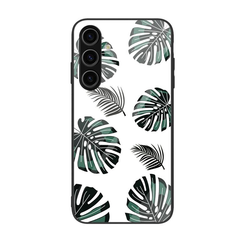 For Samsung Galaxy S26+ 5G Colorful Painted Glass Phone Case