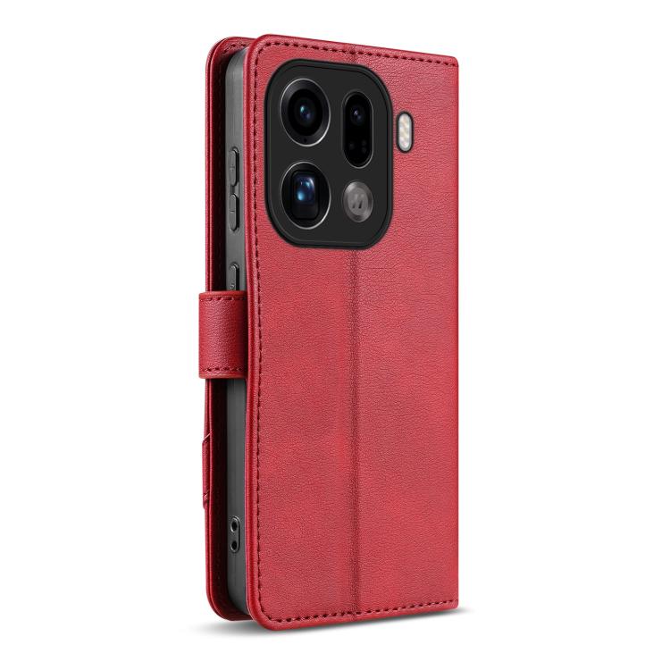 For OPPO Find X9 Pro AZNS A2 Series Tri-Card Wallet RFID Vegan Leather Phone Case with Strap