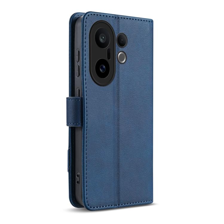 For vivo S30 Pro mini AZNS A2 Series Tri-Card Wallet RFID Vegan Leather Phone Case with Strap