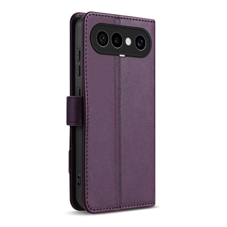 For vivo S50 Pro mini 5G AZNS A2 Series Tri-Card Wallet RFID Vegan Leather Phone Case with Strap
