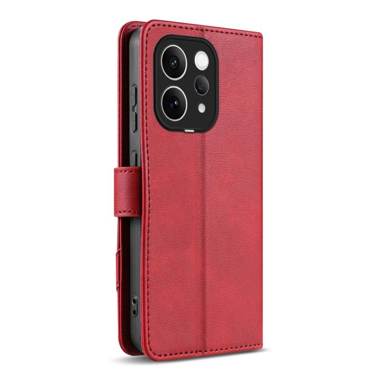 For vivo S50 5G AZNS A2 Series Tri-Card Wallet RFID Vegan Leather Phone Case with Strap