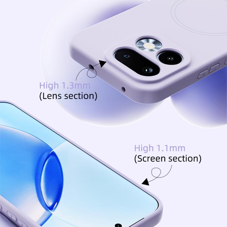 For Realme 16 Pro+ 5G ABEEL Skin-friendly Feel Magsafe Liquid Silicone Phone Case
