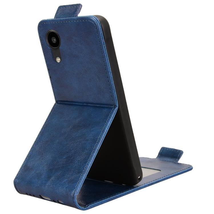 For Kyocera Digno SX5 KC-S306 Magnetic Vertical Flip Leather Phone Case with Buckle