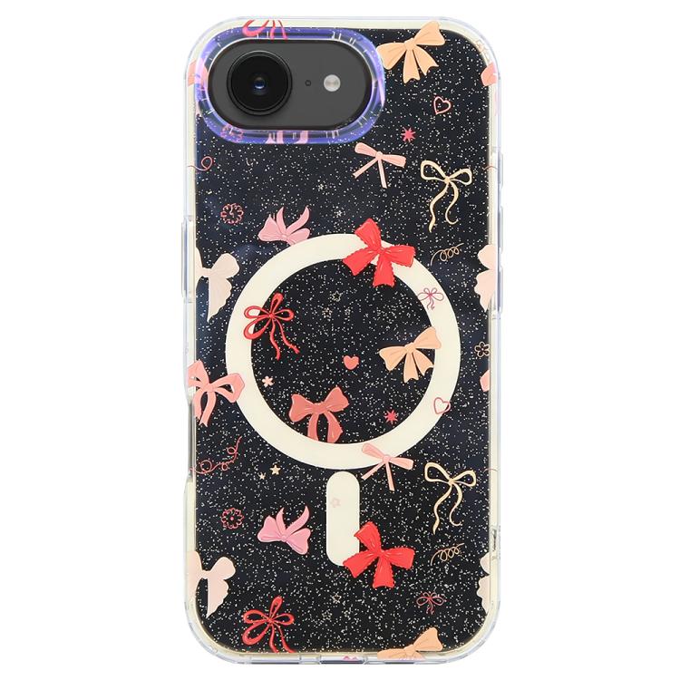 For iPhone 17e / 16e IMD Blue Light Jungle Series Magnetic Phone Case