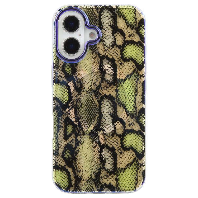For iPhone 17 IMD Blue Light Jungle Series Magnetic Phone Case