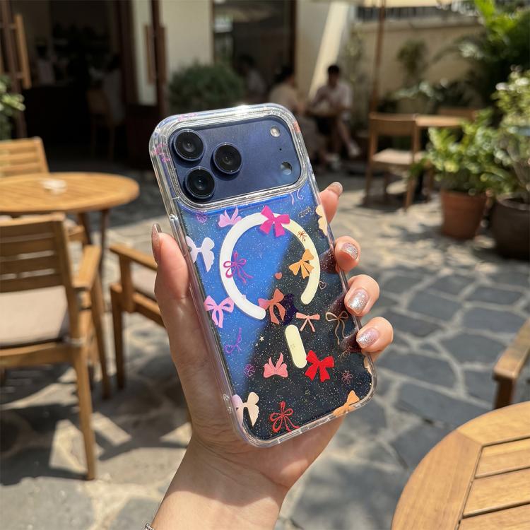 For iPhone Air IMD Blue Light Jungle Series Magnetic Phone Case