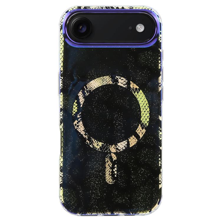 For iPhone Air IMD Blue Light Jungle Series Magnetic Phone Case