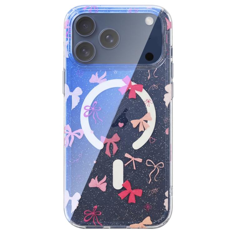 For iPhone 17 Pro Max IMD Blue Light Jungle Series Magnetic Phone Case