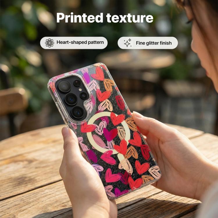 For Samsung Galaxy S24 5G IMD Blue Light Jungle Series Magnetic Phone Case