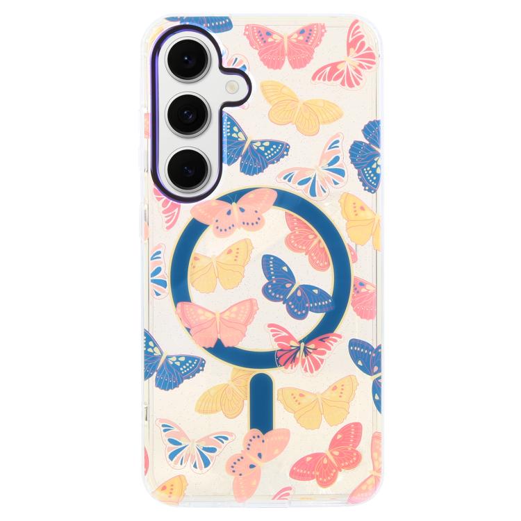 For Samsung Galaxy S24 FE 5G IMD Blue Light Jungle Series Magnetic Phone Case