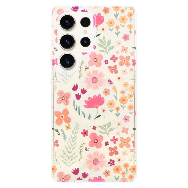For Samsung Galaxy S24 Ultra 5G IMD Blue Light Jungle Series Magnetic Phone Case