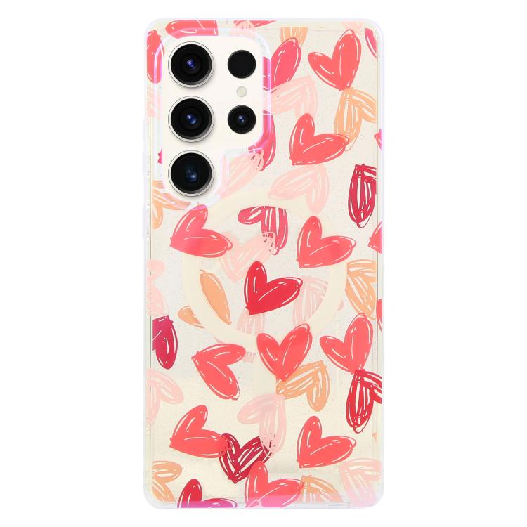For Samsung Galaxy S24 Ultra 5G IMD Blue Light Jungle Series Magnetic Phone Case