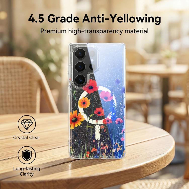 For Samsung Galaxy S25 FE 5G IMD Blue Light Jungle Series Magnetic Phone Case