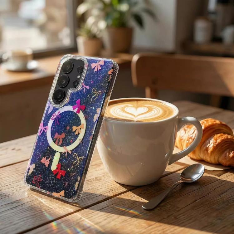 For Samsung Galaxy S25 FE 5G IMD Blue Light Jungle Series Magnetic Phone Case