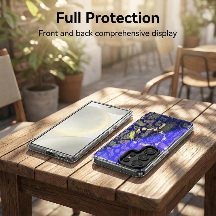 For Samsung Galaxy S25 FE 5G IMD Blue Light Jungle Series Magnetic Phone Case