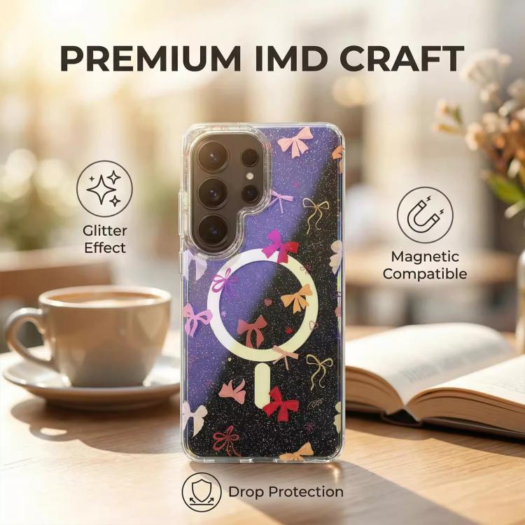 For Samsung Galaxy S25+ 5G IMD Blue Light Jungle Series Magnetic Phone Case