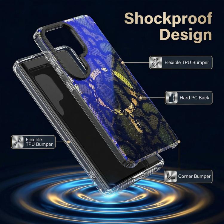 For Samsung Galaxy S25+ 5G IMD Blue Light Jungle Series Magnetic Phone Case