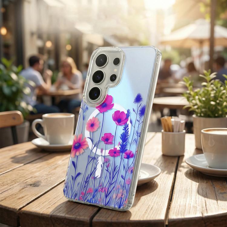 For Samsung Galaxy S26+ 5G IMD Blue Light Jungle Series Magnetic Phone Case