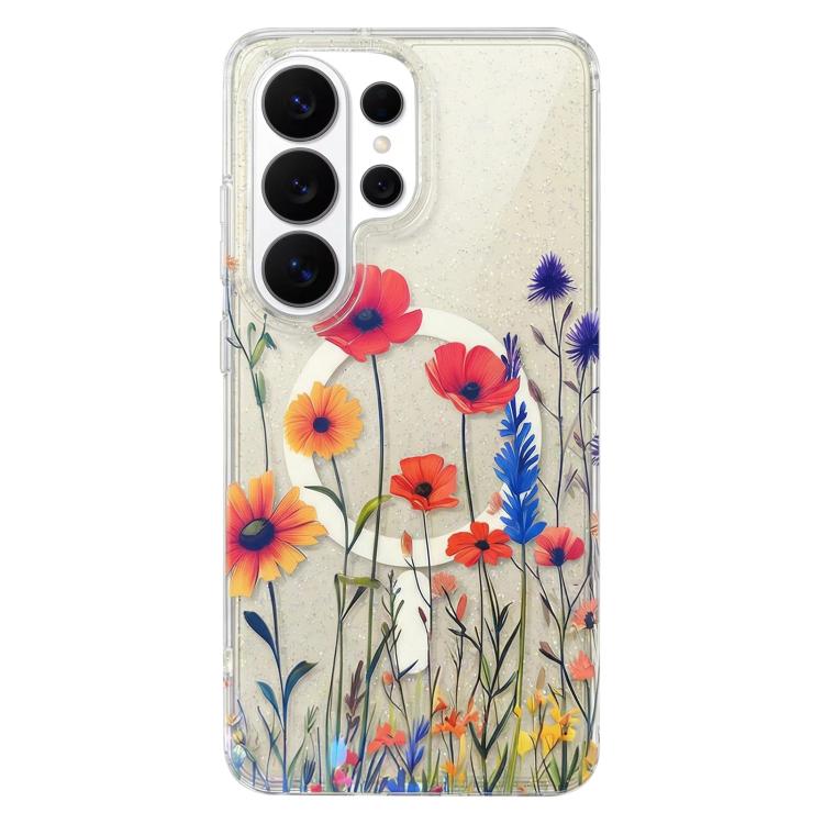 For Samsung Galaxy S26 Ultra 5G IMD Blue Light Jungle Series Magnetic Phone Case