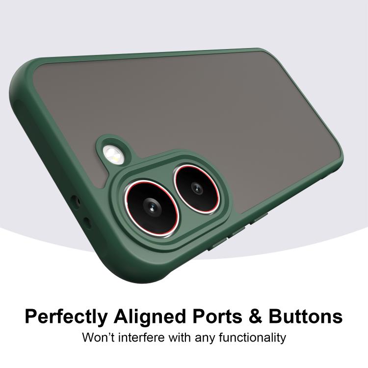 For Redmi Turbo 5 5G / Poco X8 Pro 5G Fan Dun Series TPU Hybrid PC Frosted Phone Case