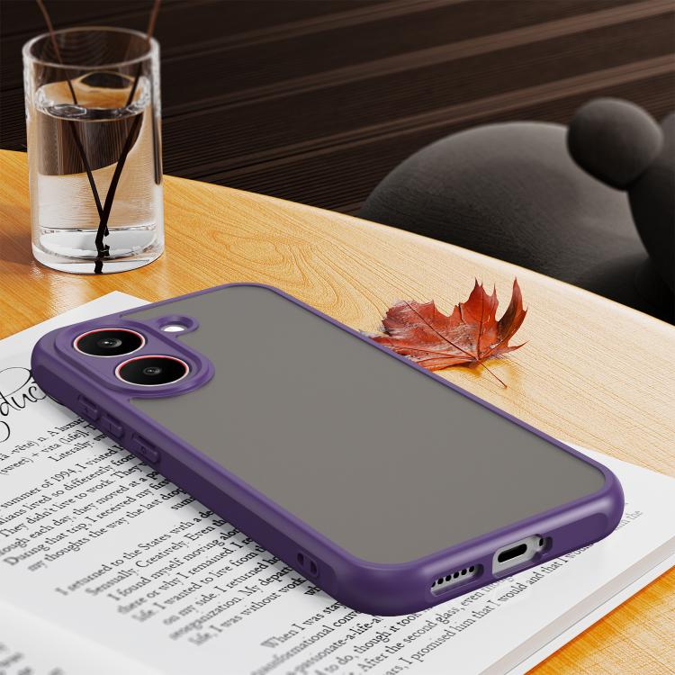 For Redmi Turbo 5 5G / Poco X8 Pro 5G Fan Dun Series TPU Hybrid PC Frosted Phone Case