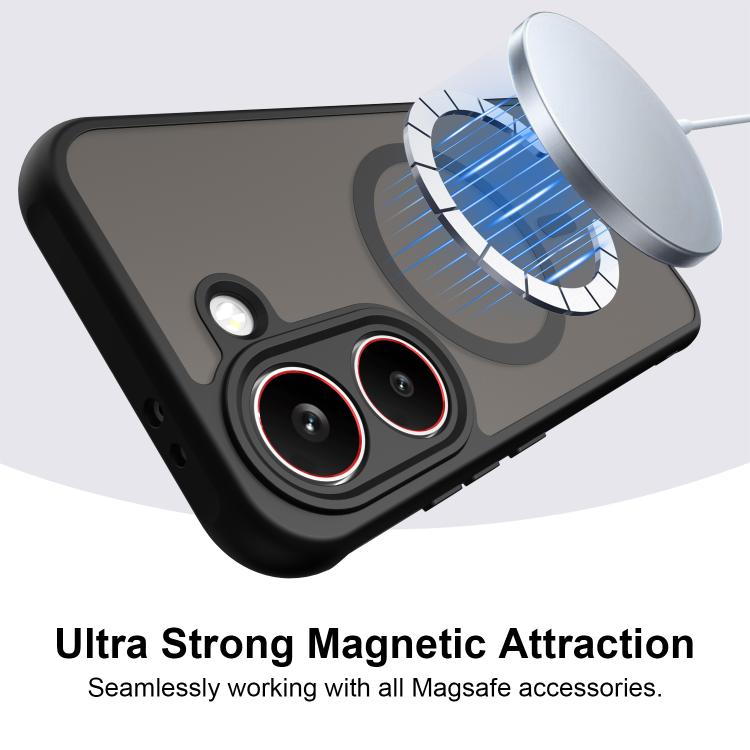 For Redmi Turbo 5 5G / Poco X8 Pro 5G Fan Dun Series TPU Hybrid PC Frosted Magsafe Phone Case