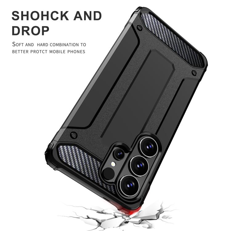 For Samsung Galaxy S26 Ultra 5G Magic Armor TPU Hybrid PC Phone Case